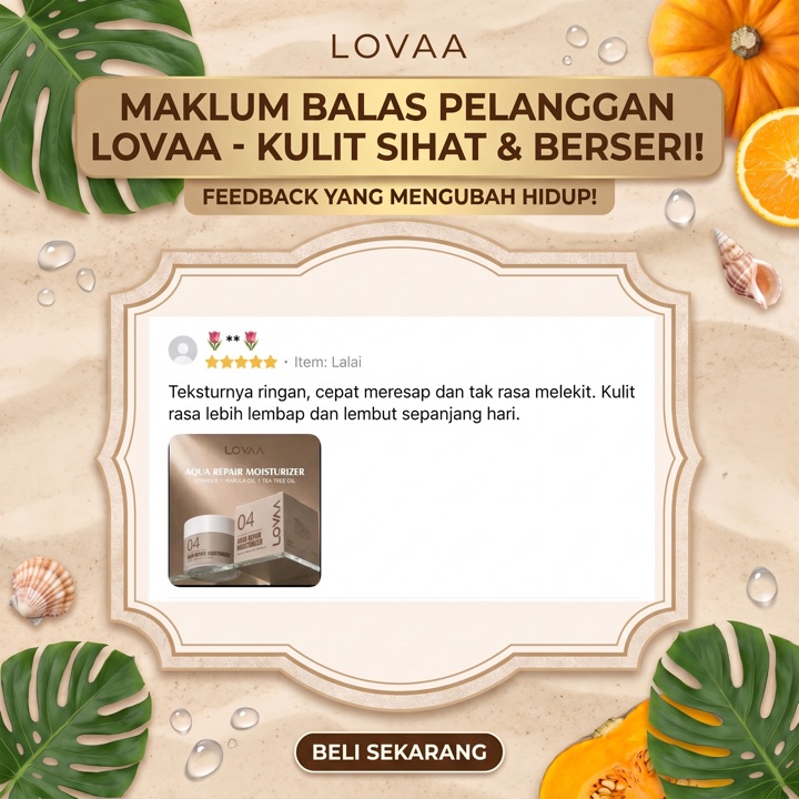 Testimoni pelanggan LOVAA