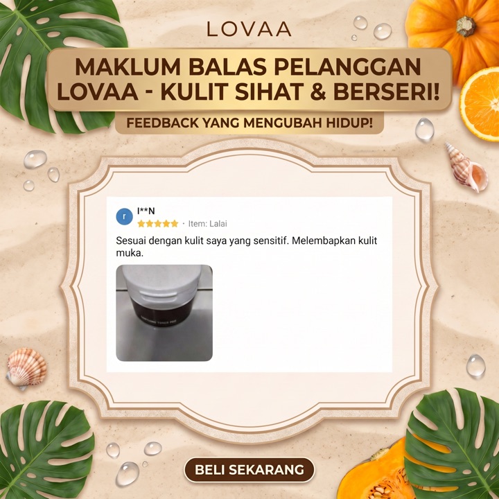Testimoni pelanggan LOVAA